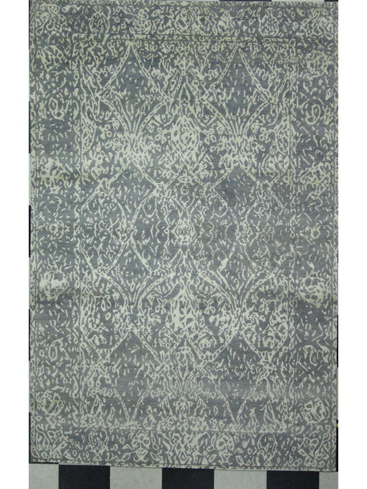 Modern L.Blu BD-01 6x9 Hand Knotted Area Rug from India