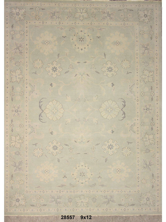 Traditional Slate AH-1305 9x12 Hand Knotted Area Rug from India