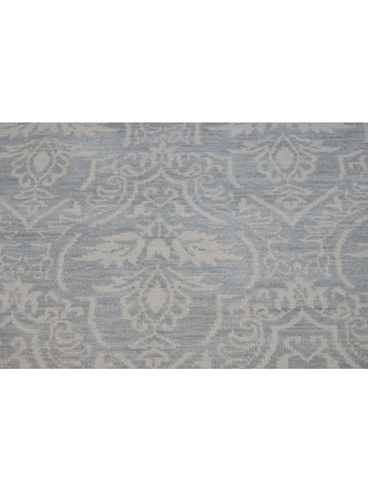 Modern Grey GC-162 8x10 Hand Knotted Area Rug from India