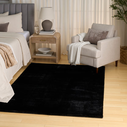 Nourison Home Soft Plush Rabbit Fur Sff01 Area Rugs Collection