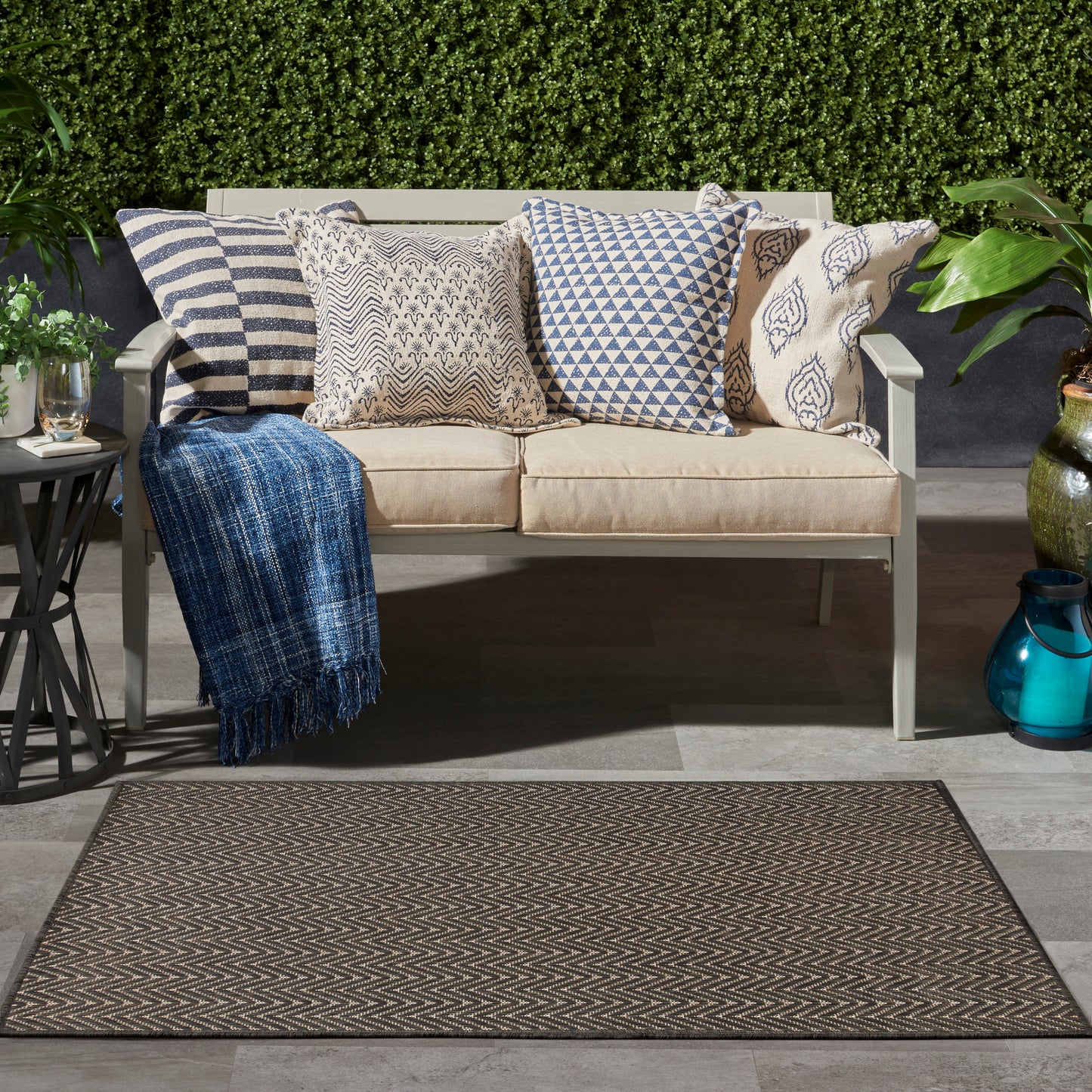 Nourison Home Horizon Indoor/Outdoor Hoz02 Area Rugs Collection