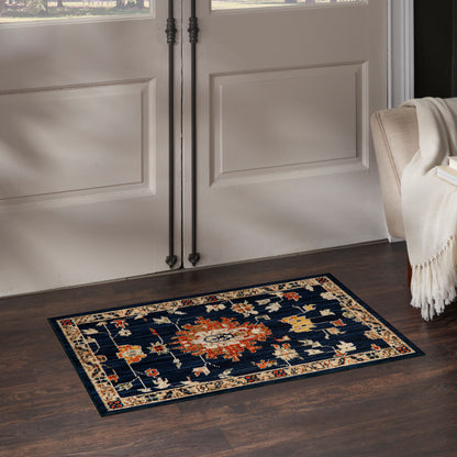Nourison Home Antique Bloom Anb01 Area Rugs Collection