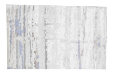 Modern Beige 26087 2x3 Hand Knotted Area Rug from India