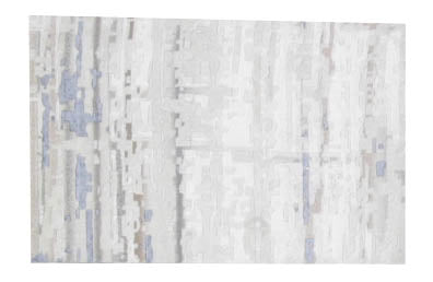 Modern Beige 26087 2x3 Hand Knotted Area Rug from India