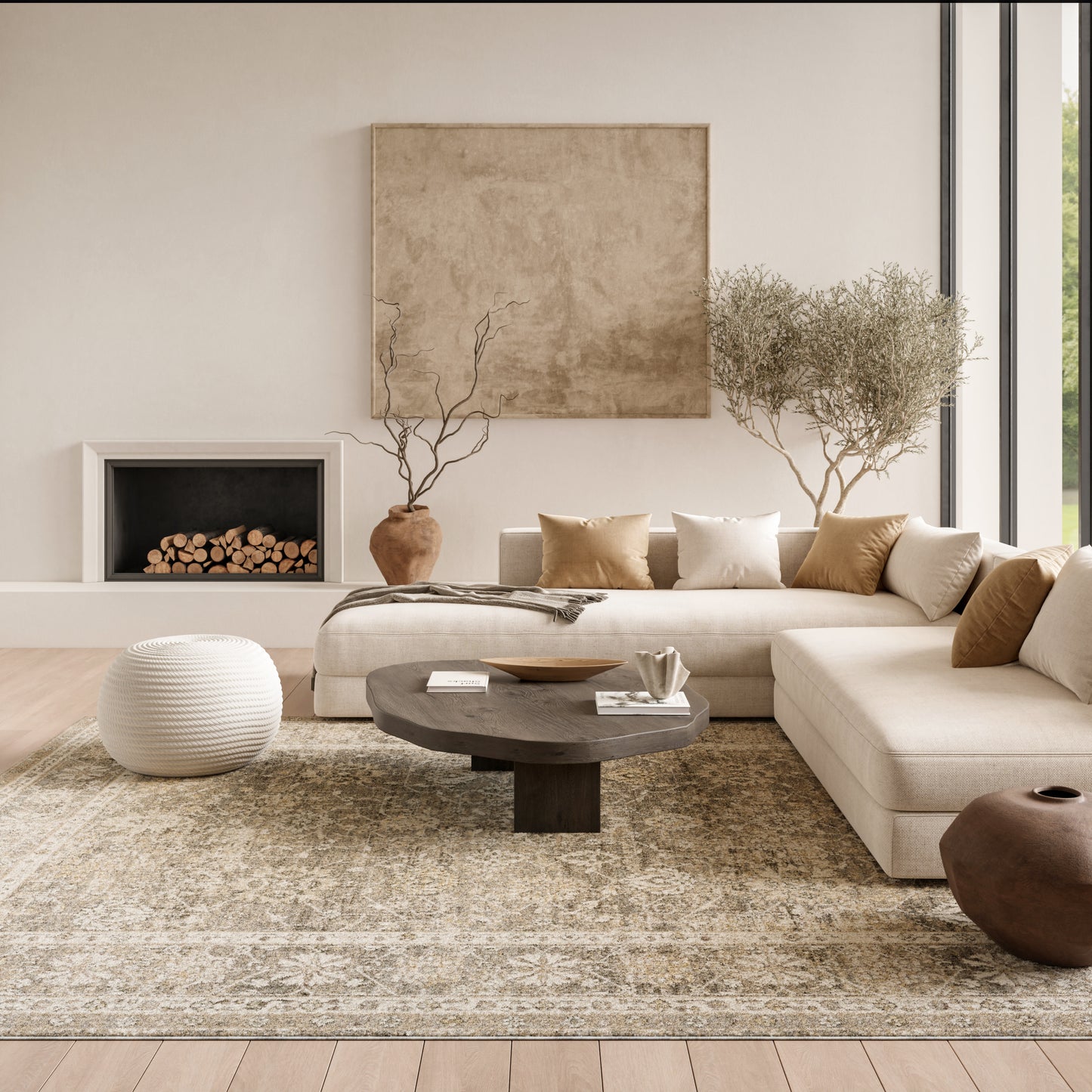 Nourison Home Soft Mist Smi05 Area Rugs Collection