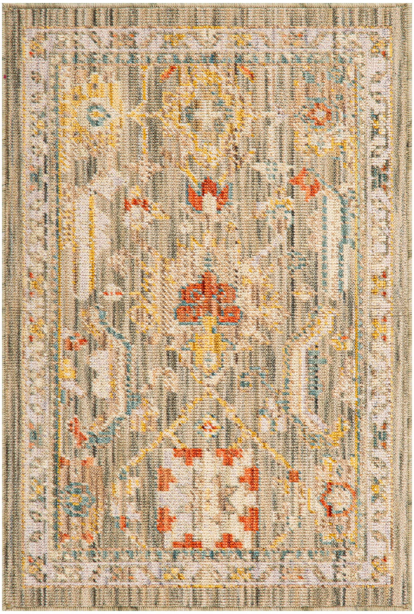Nourison Home Antique Bloom Anb02 Area Rugs Collection