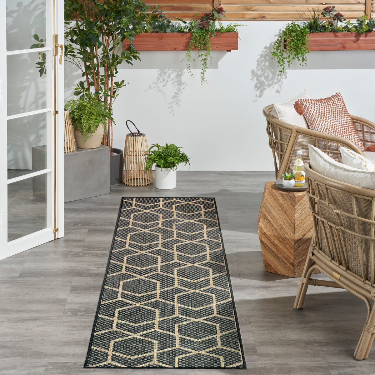 Nourison Home Horizon Indoor/Outdoor Hoz01 Area Rugs Collection