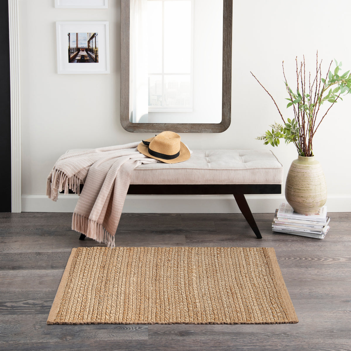 Nourison Home Natural Jute Njt01 Area Rugs Collection