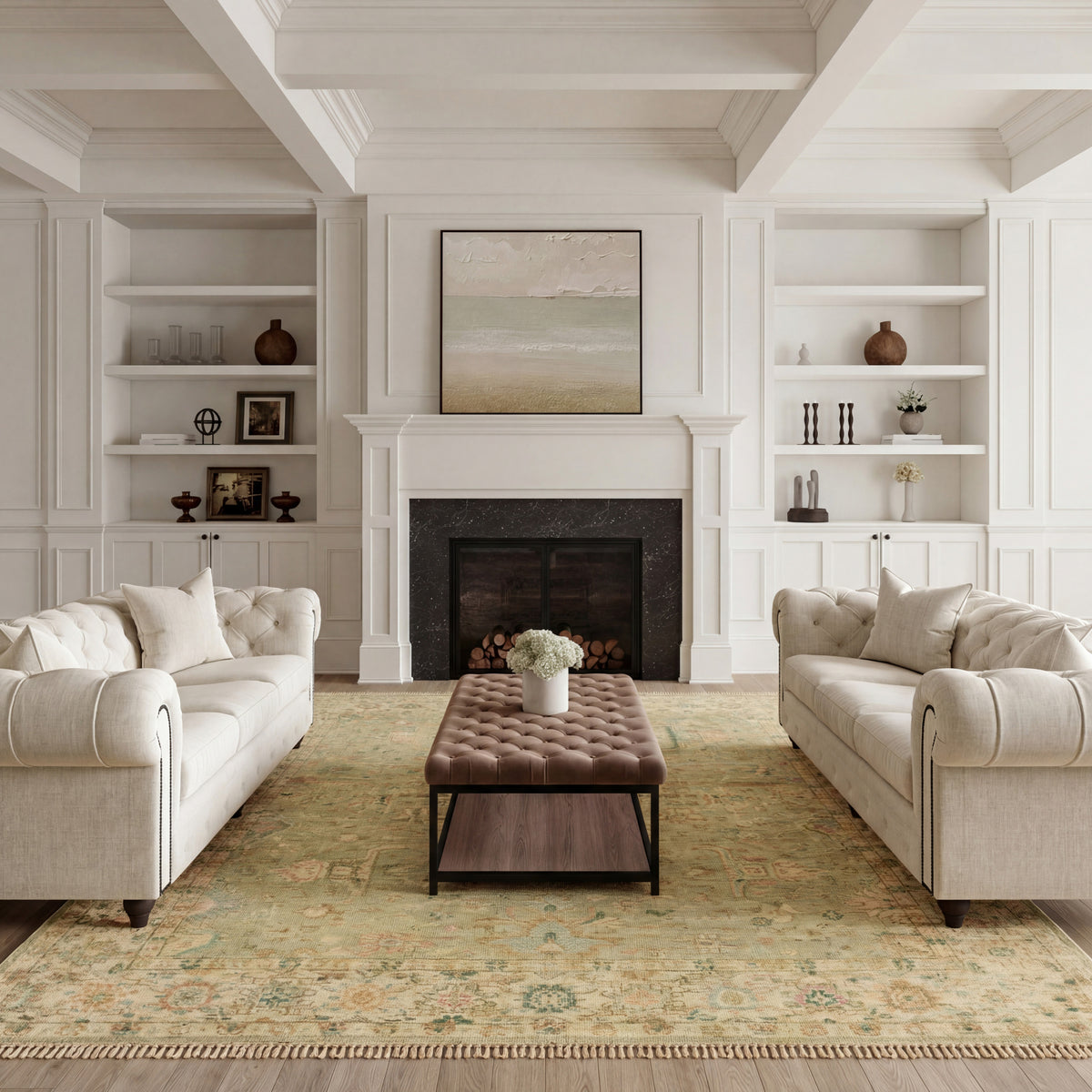 Nourison Home Heritage Vine Htv07 Area Rugs Collection