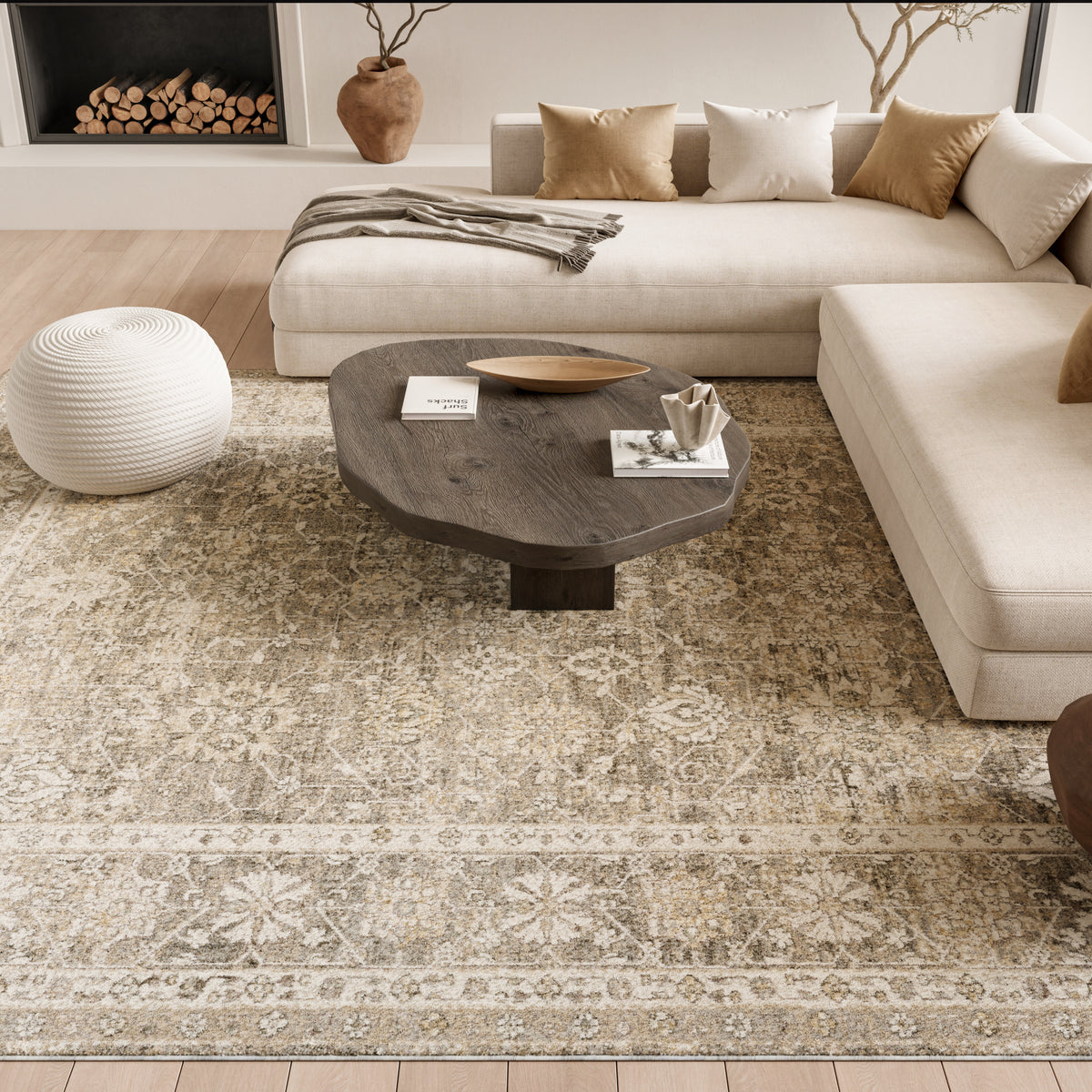 Nourison Home Soft Mist Smi05 Area Rugs Collection