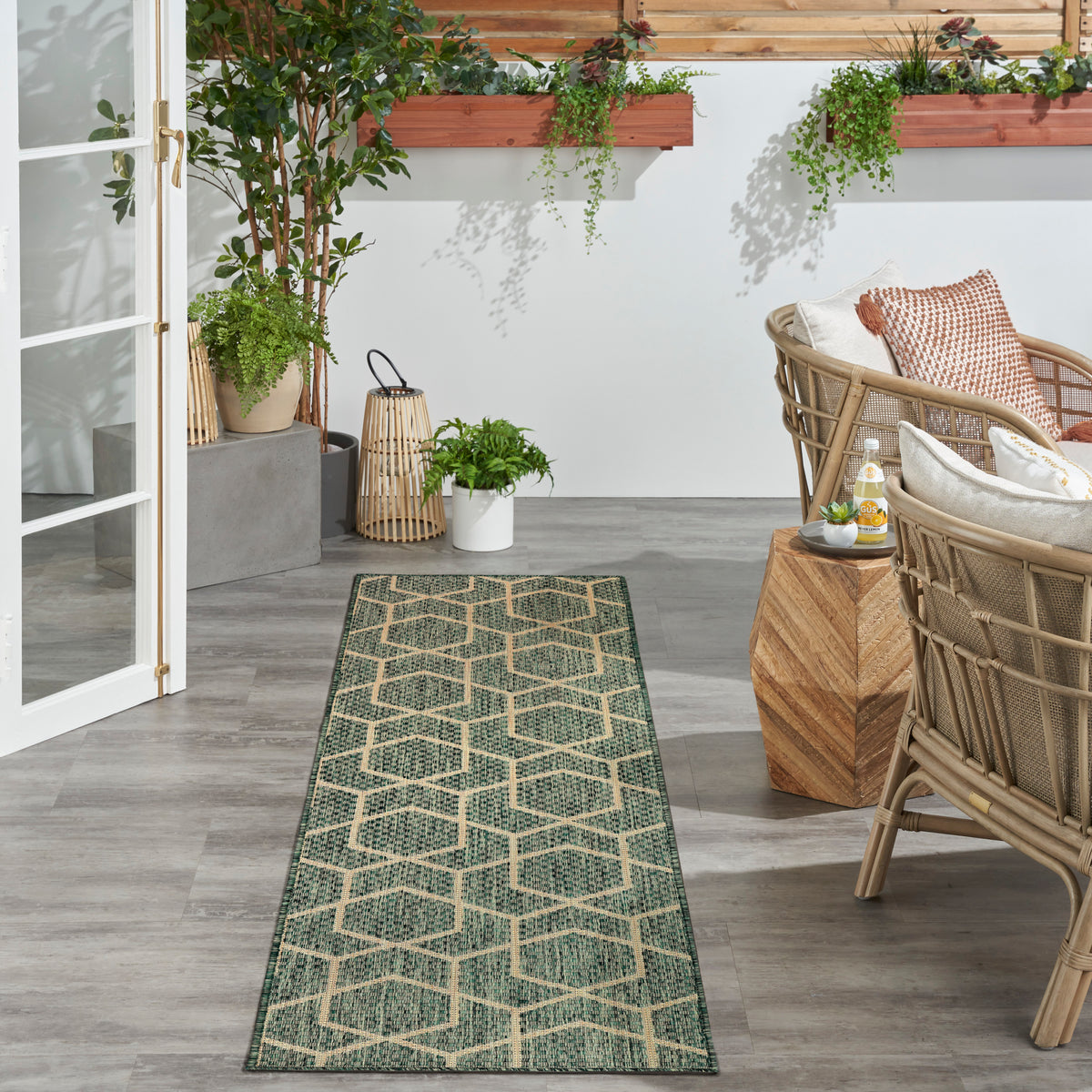 Nourison Home Horizon Indoor/Outdoor Hoz01 Area Rugs Collection