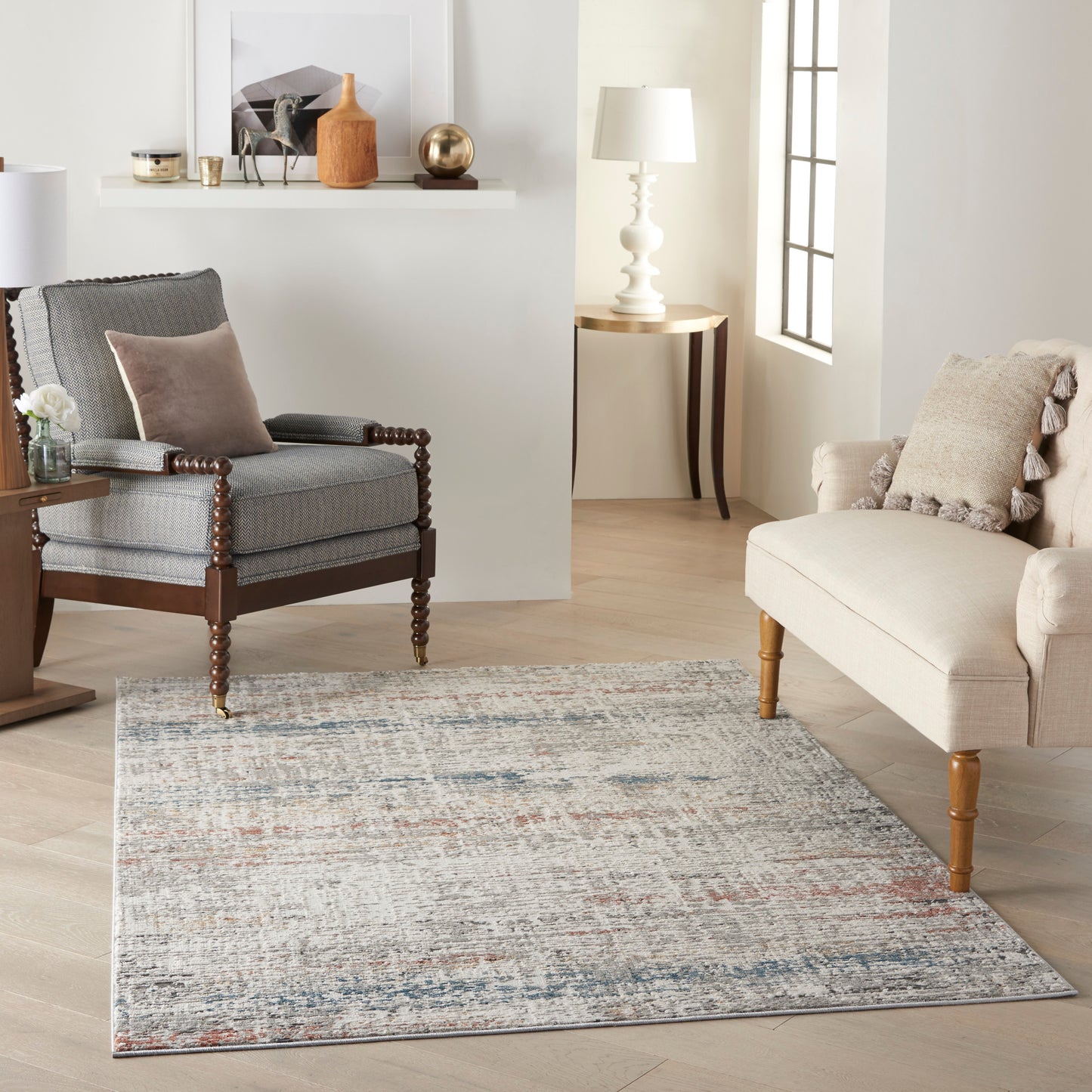 Nourison Home Rustic Textures Rus14 Area Rugs Collection