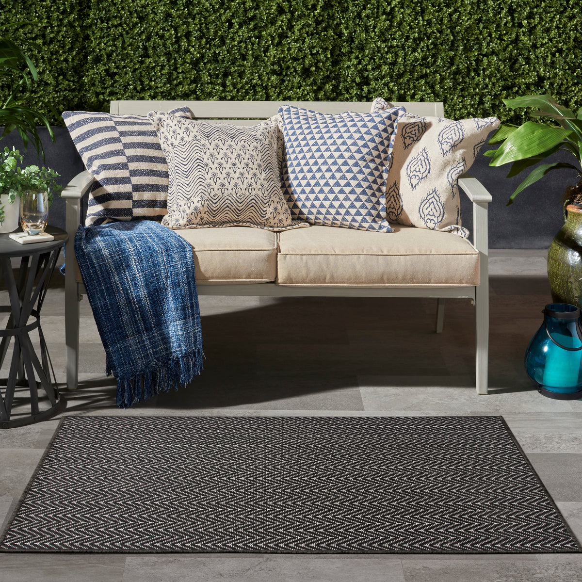 Nourison Home Horizon Indoor/Outdoor Hoz02 Area Rugs Collection