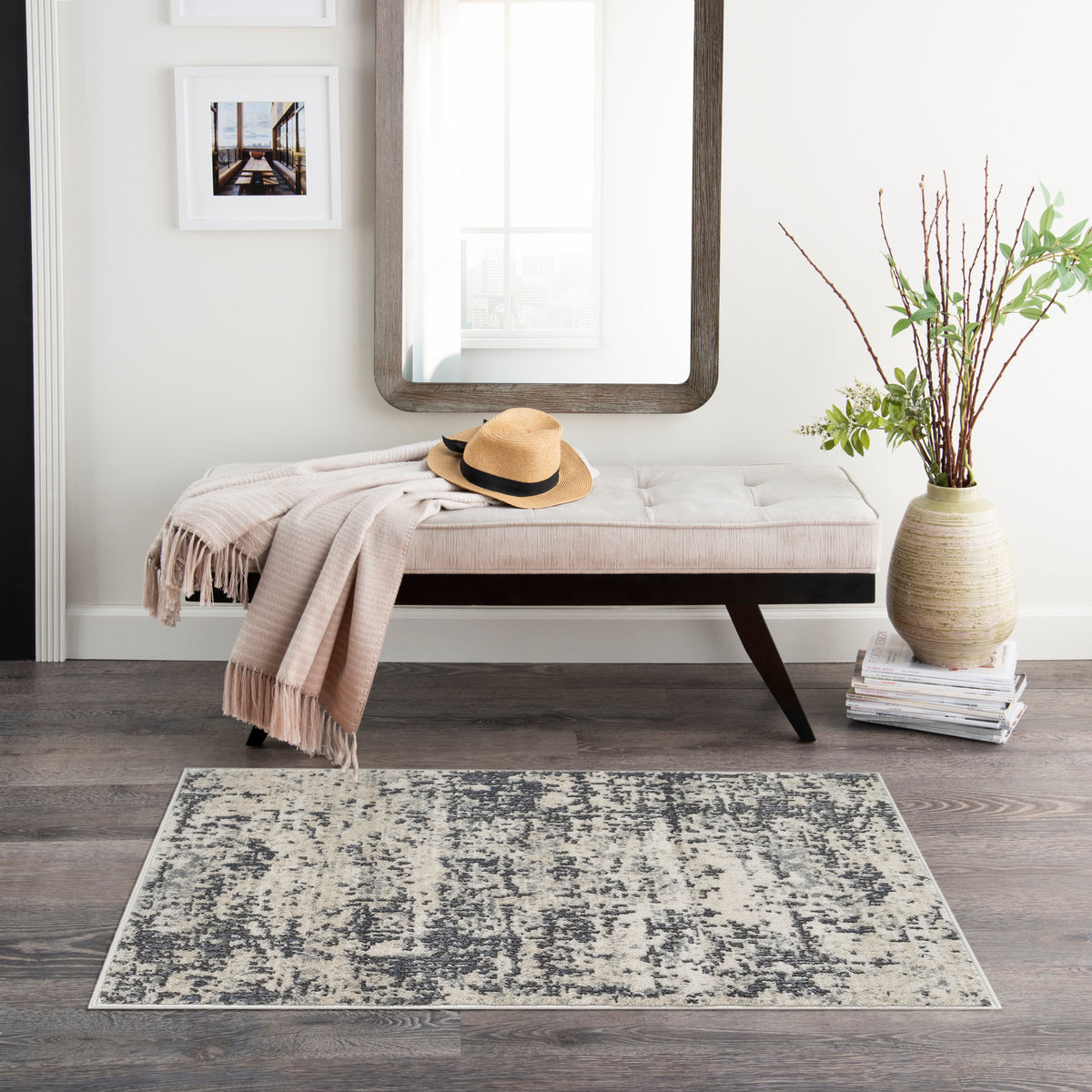 Nourison Home Quarry Qua17 Area Rugs Collection