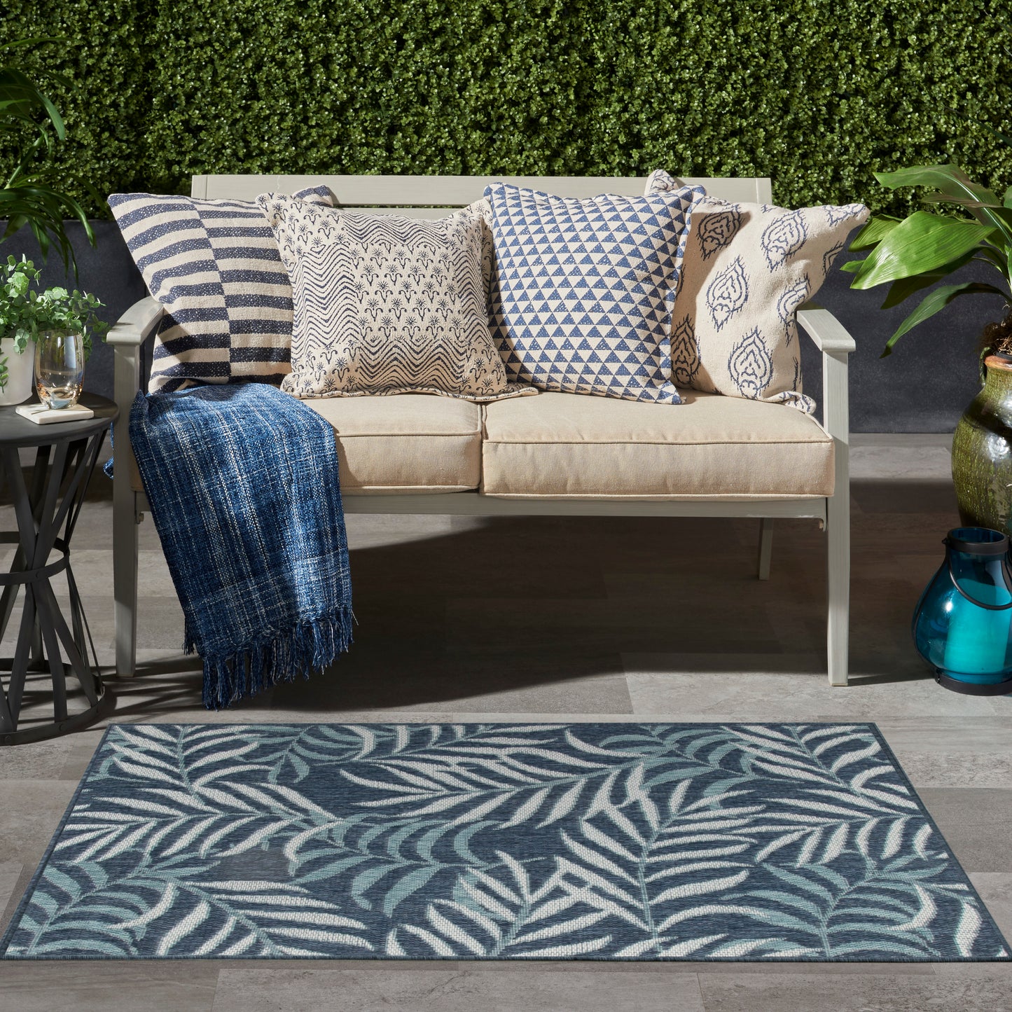 Nourison Home Garden Oasis Goa01 Area Rugs Collection