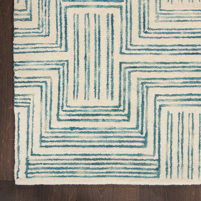 Nourison Home Interlock Itl06 Area Rugs Collection