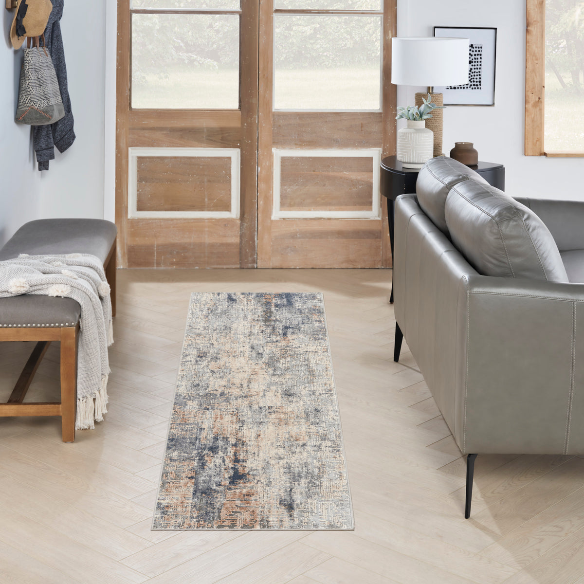 Nourison Home Rustic Textures Rus01 Area Rugs Collection