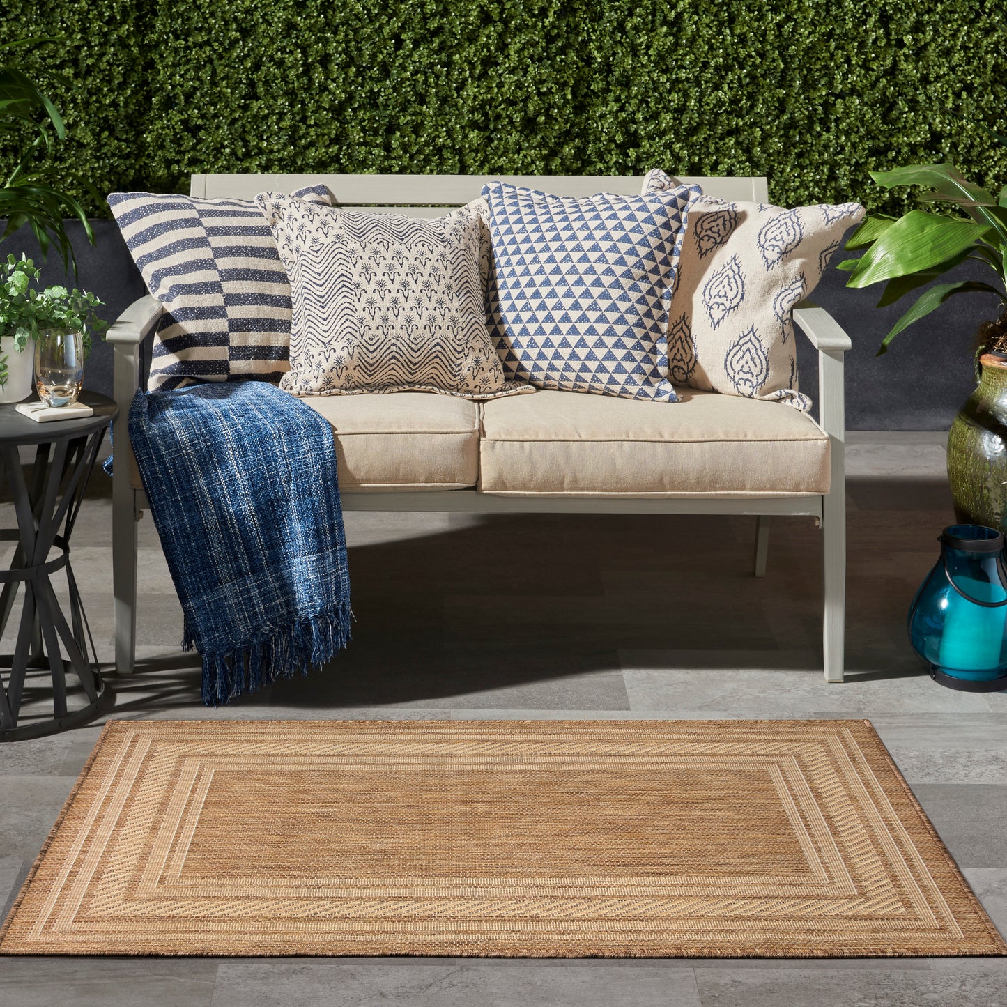 Nourison Home Horizon Indoor/Outdoor Hoz03 Area Rugs Collection