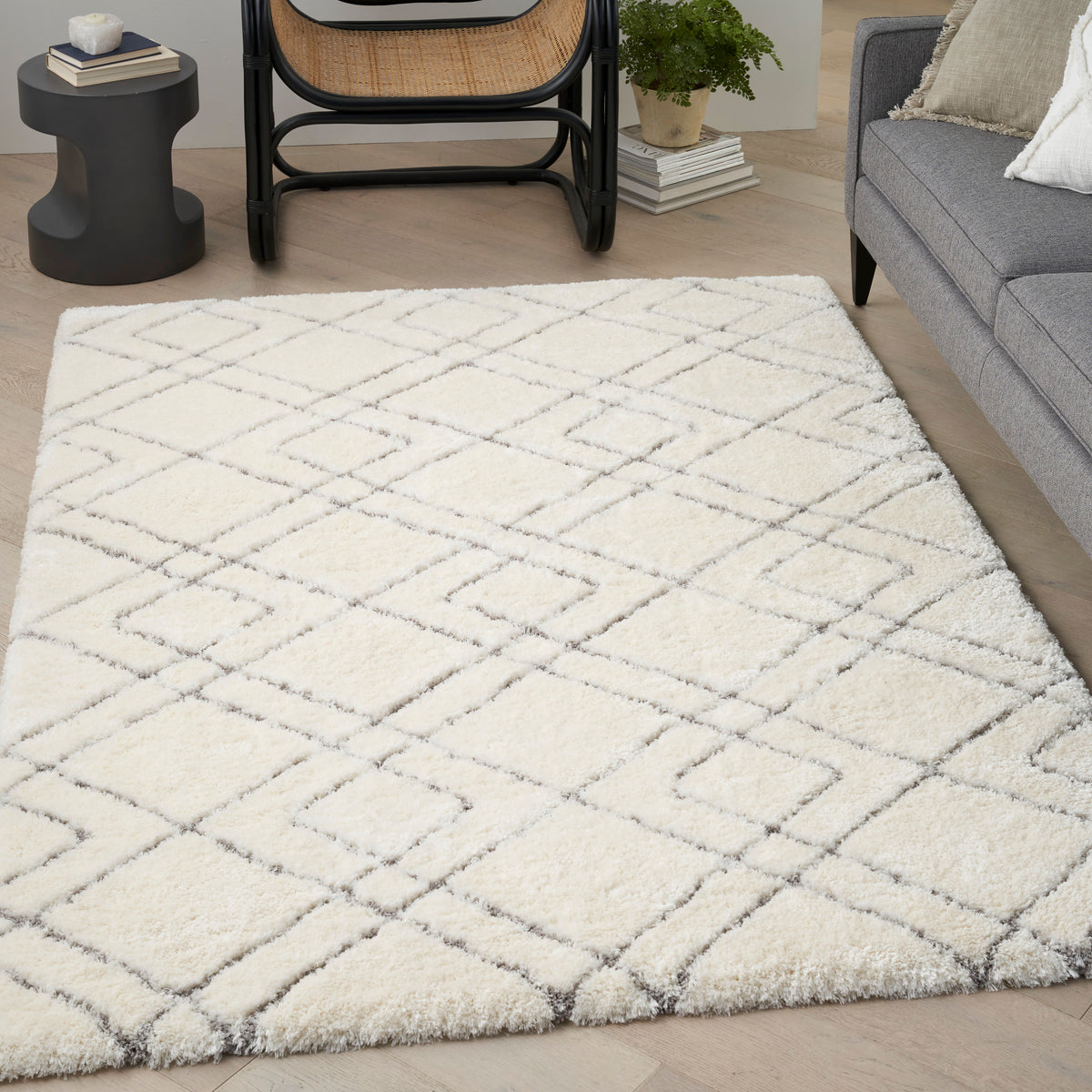 Nourison Home Dreamy Shag Drs07 Area Rugs Collection
