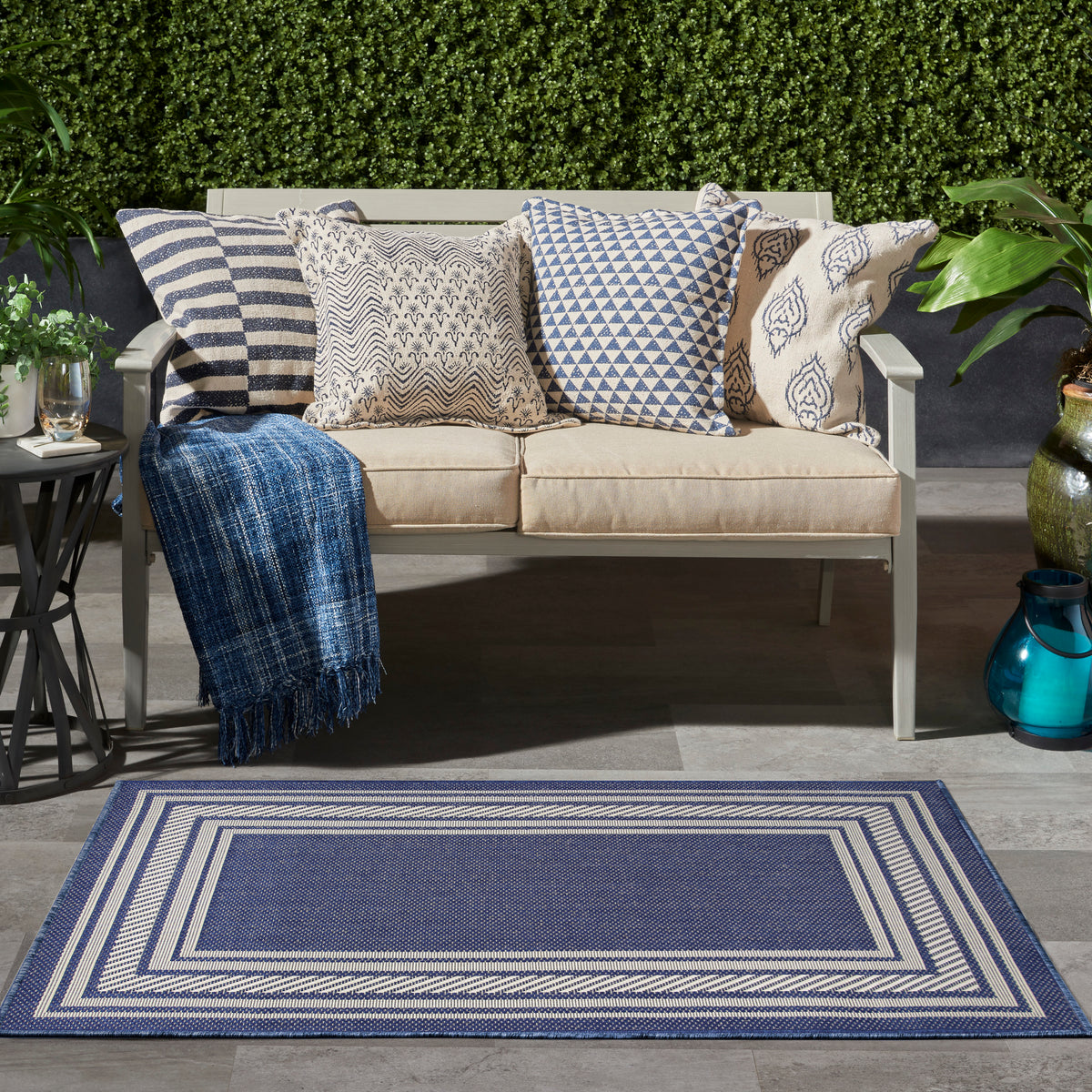 Nourison Home Horizon Indoor/Outdoor Hoz03 Area Rugs Collection