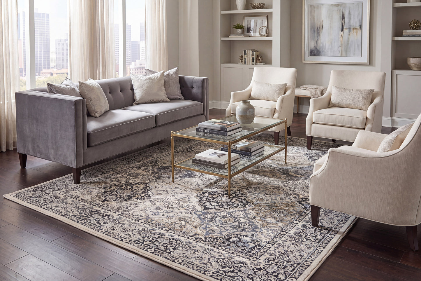Dynamic Rugs Ancient Garden 57008 Area Rug