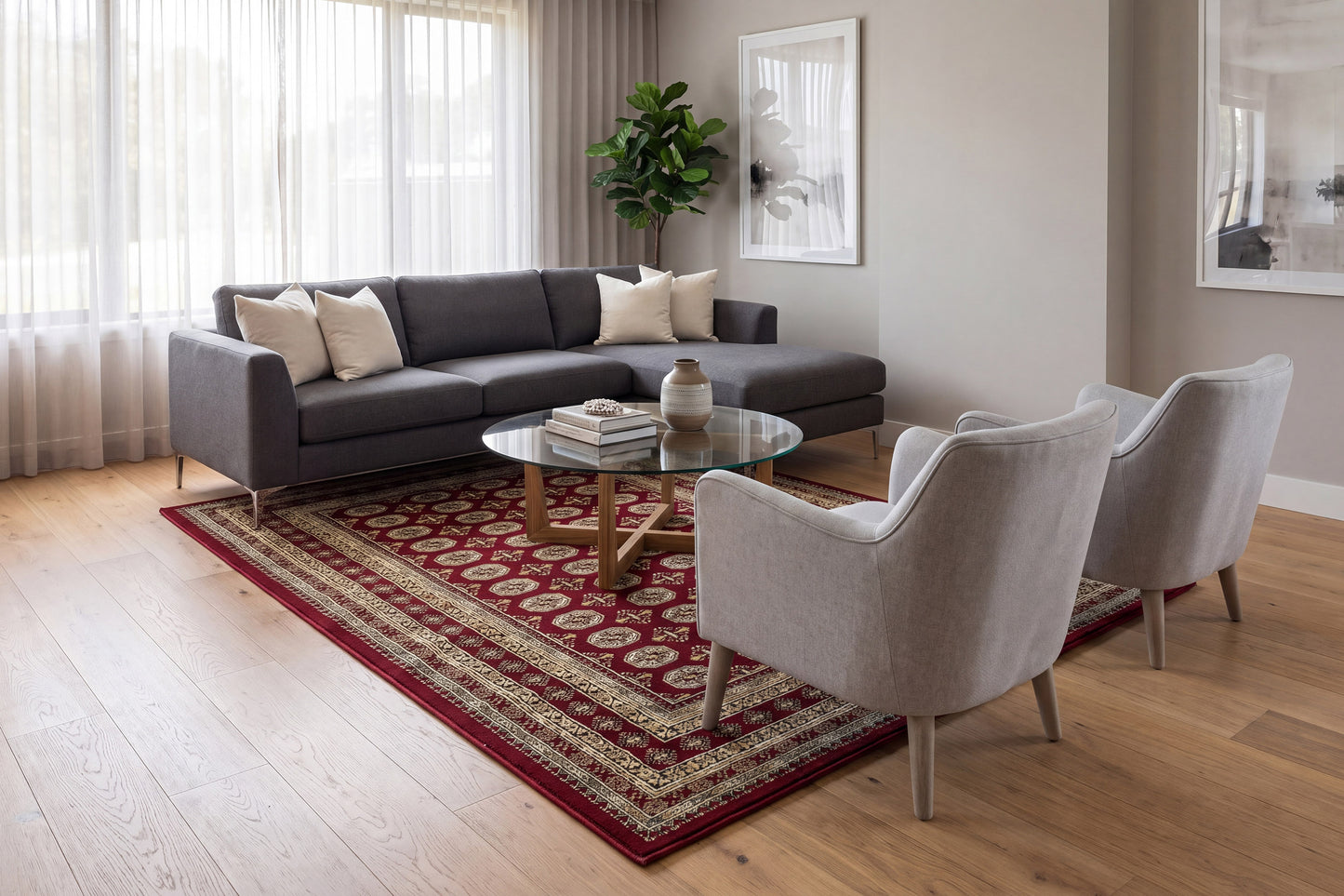 Dynamic Rugs Ancient Garden 57102 Area Rug