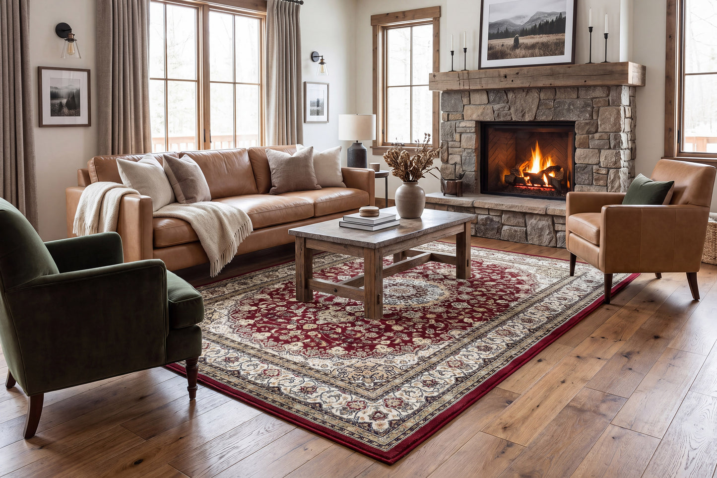Dynamic Rugs Ancient Garden 57119 Area Rug