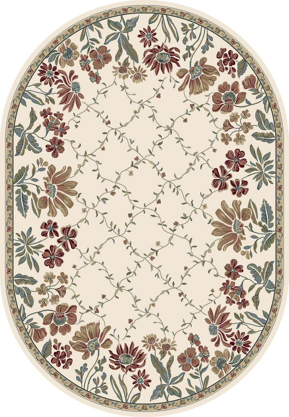 Dynamic Rugs Ancient Garden 57084 Area Rug