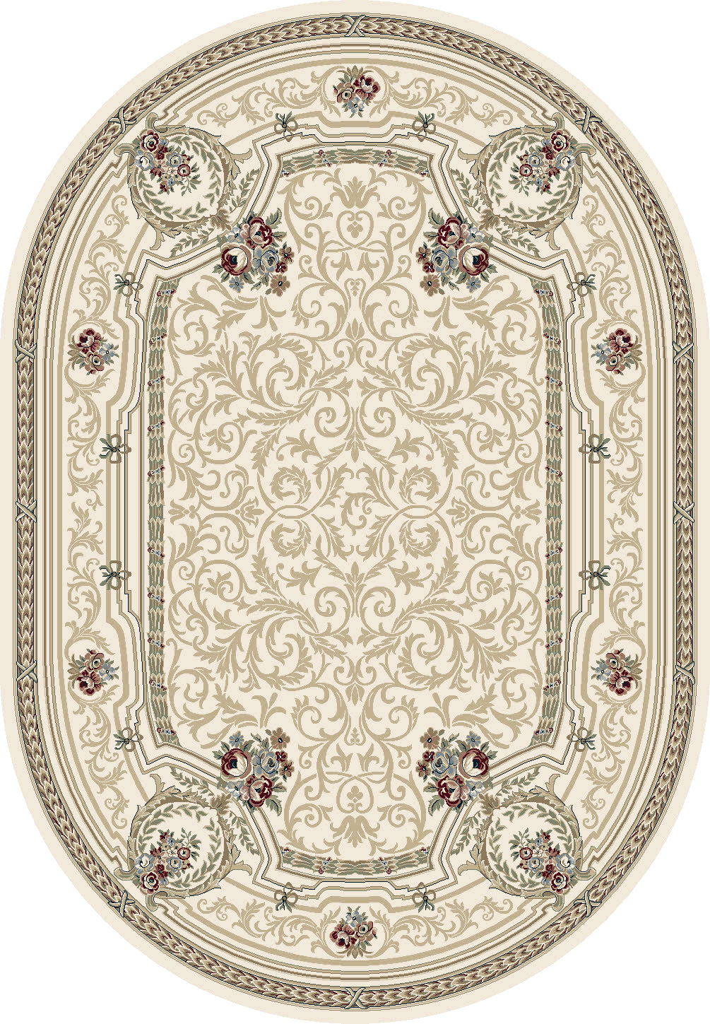 Dynamic Rugs Ancient Garden 57091 Area Rug