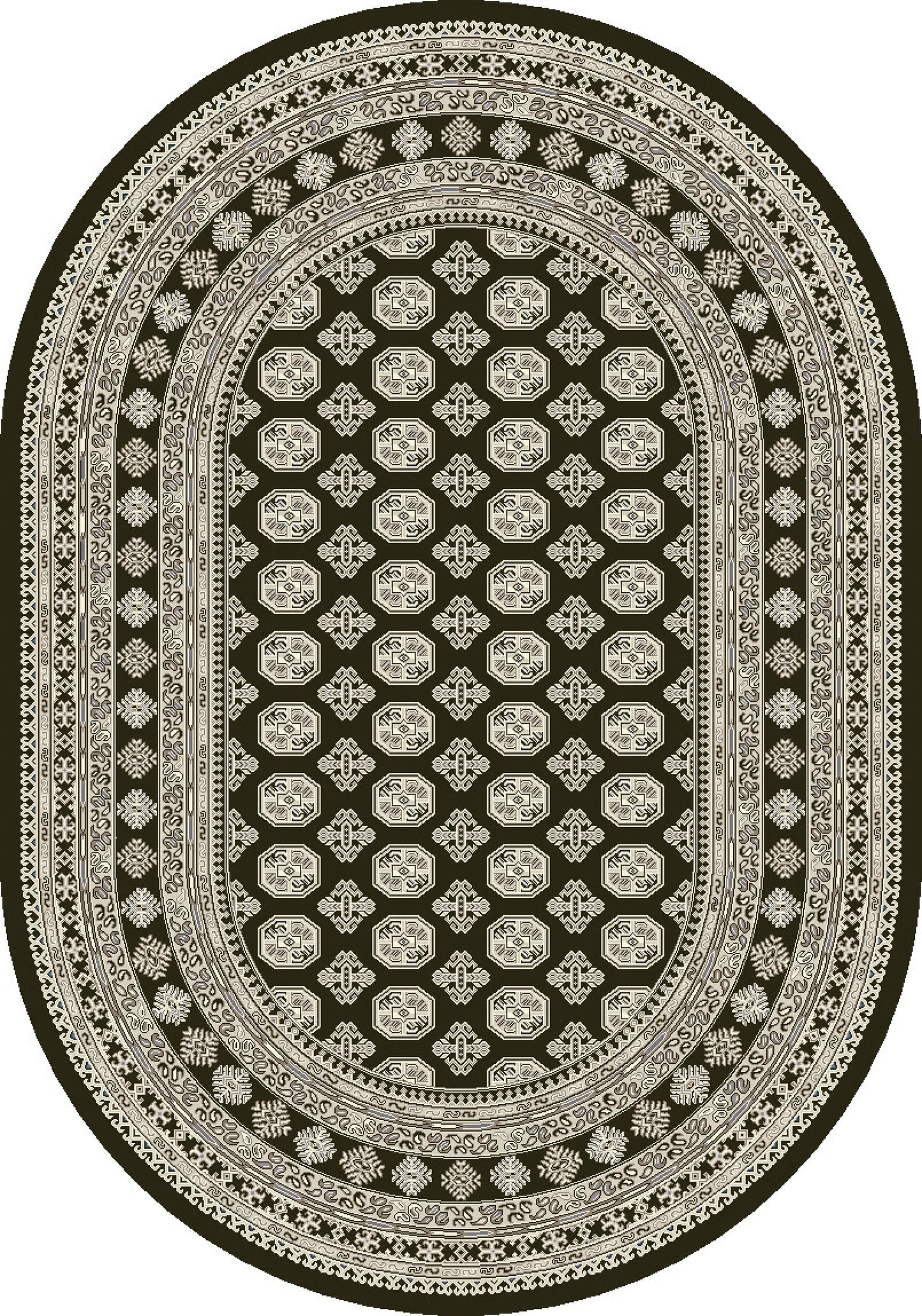 Dynamic Rugs Ancient Garden 57102 Area Rug