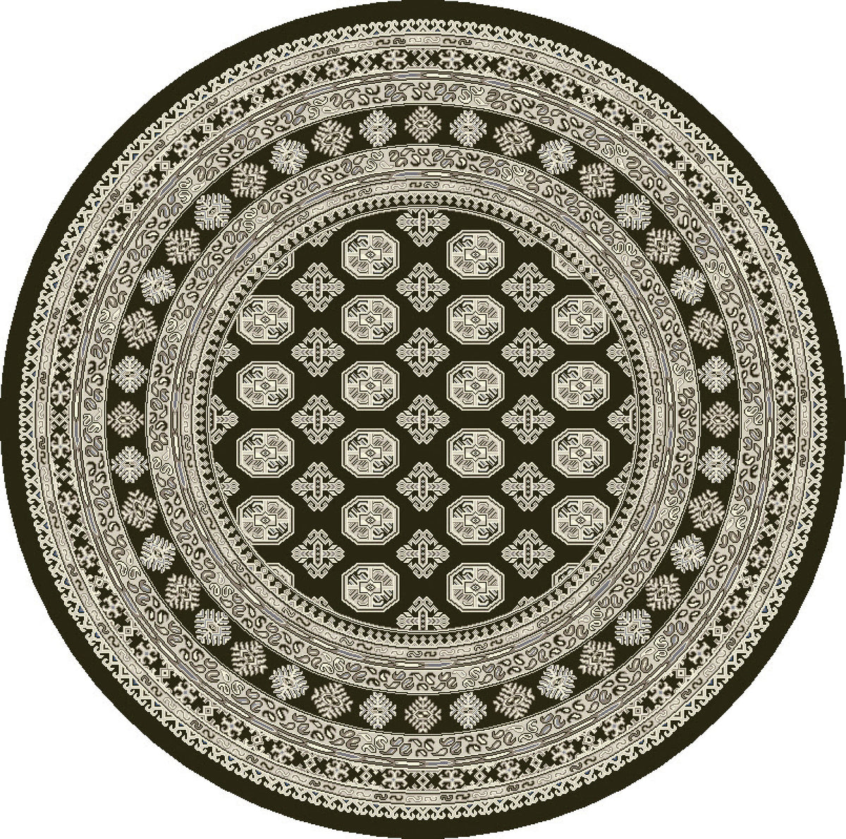 Dynamic Rugs Ancient Garden 57102 Area Rug