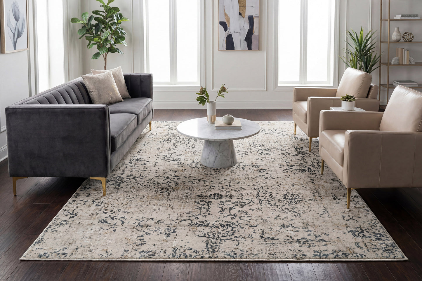 Dynamic Rugs Quartz 27030 Area Rug