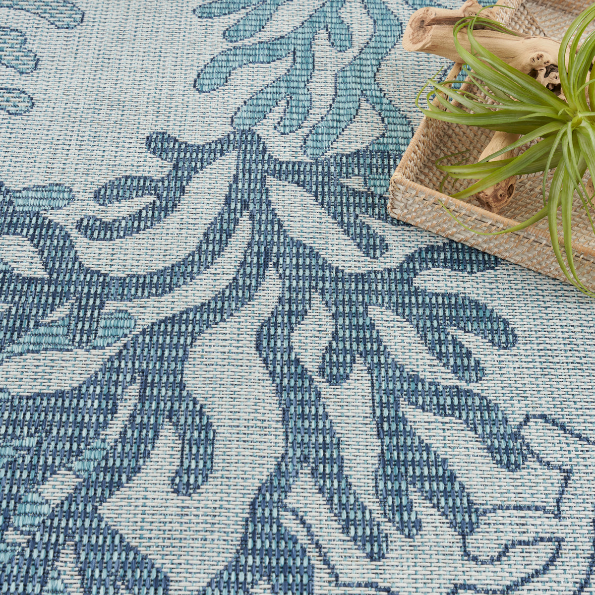 Nourison Home Garden Oasis Goa05 Area Rugs Collection