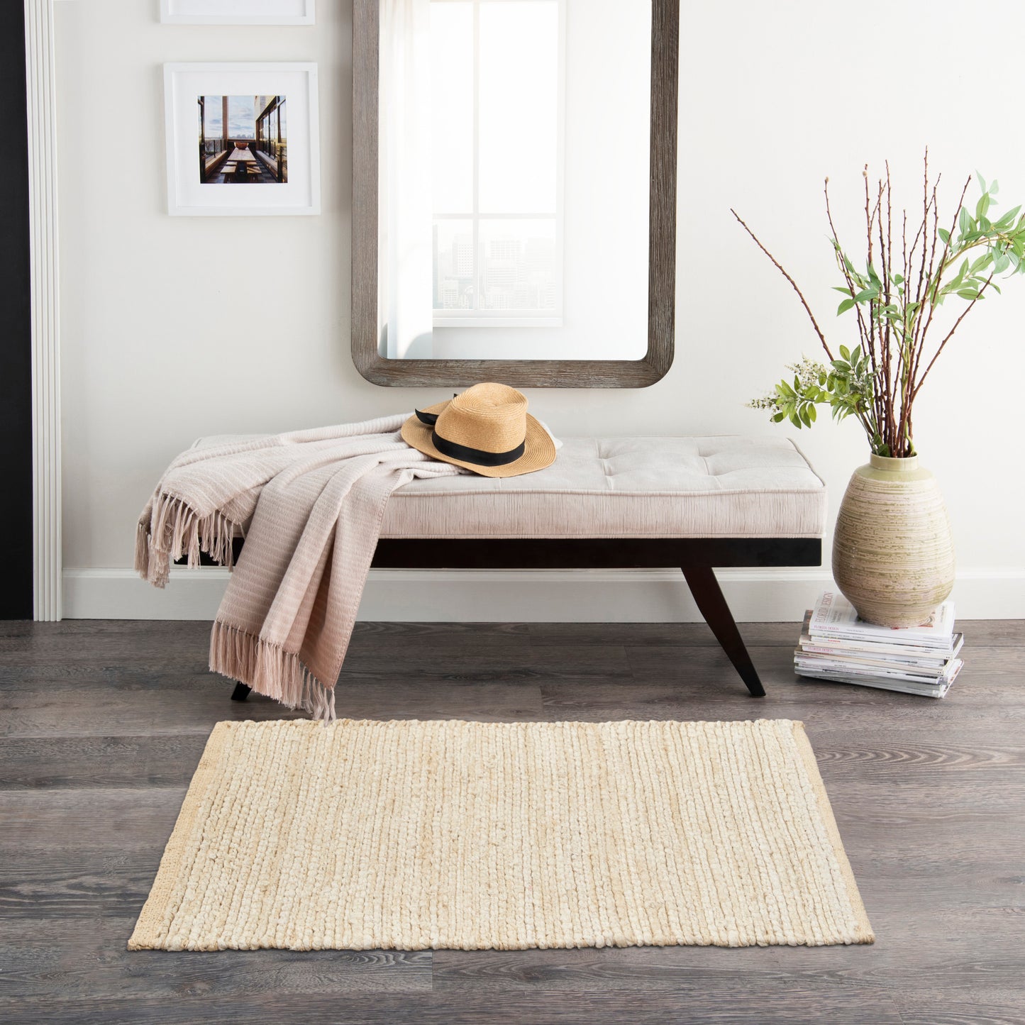 Nourison Home Natural Jute Njt01 Area Rugs Collection