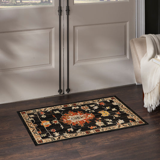 Nourison Home Antique Bloom Anb01 Area Rugs Collection
