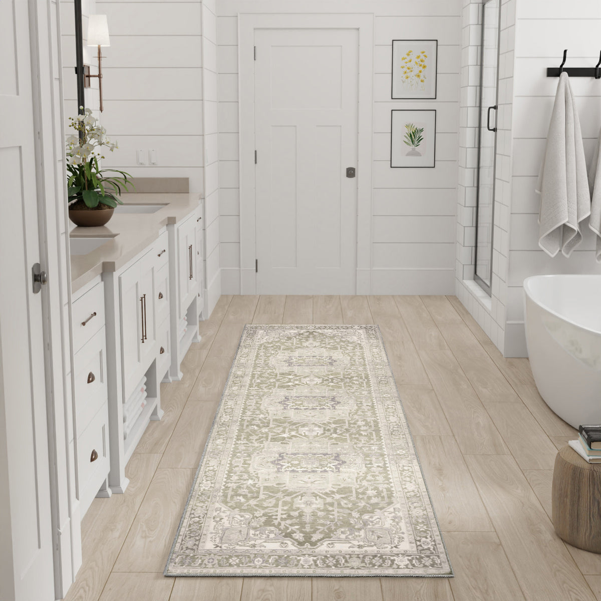 Nourison Home Vintage Washables Vws08 Area Rugs Collection