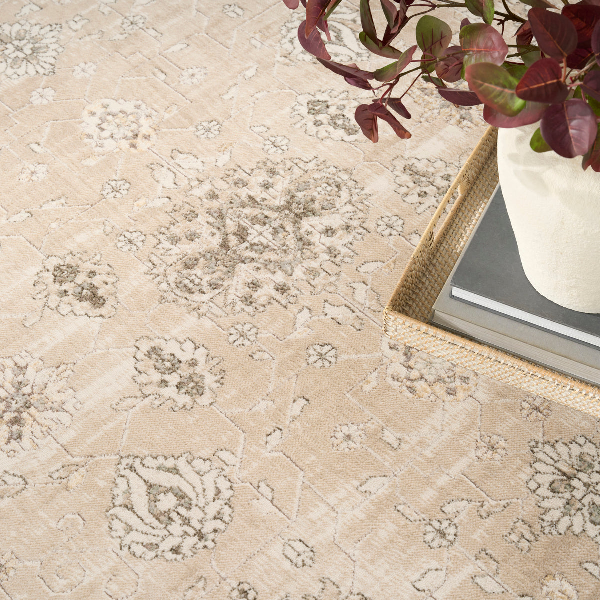 Nourison Home Soft Mist Smi05 Area Rugs Collection