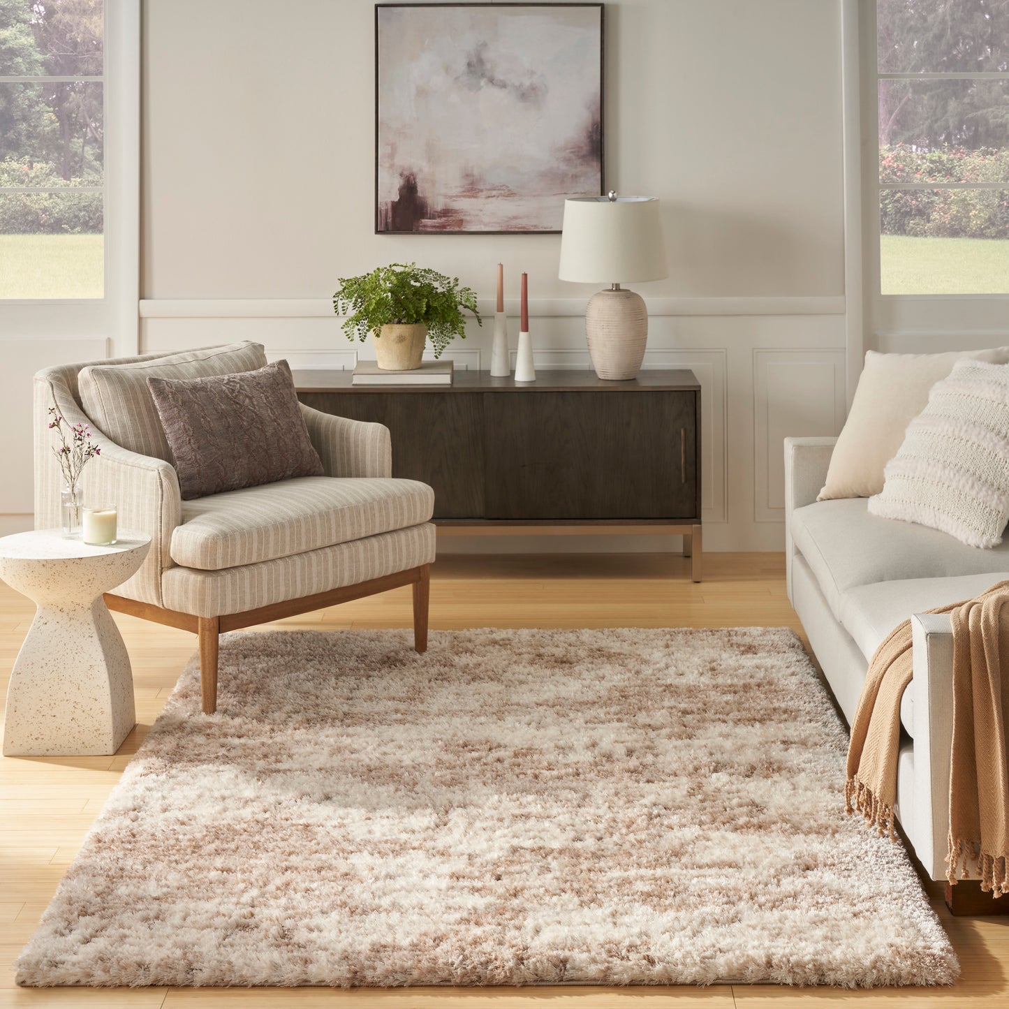 Nourison Home Dreamy Shag Drs10 Area Rugs Collection