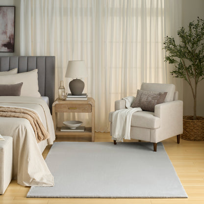 Nourison Home Soft Plush Rabbit Fur Sff01 Area Rugs Collection