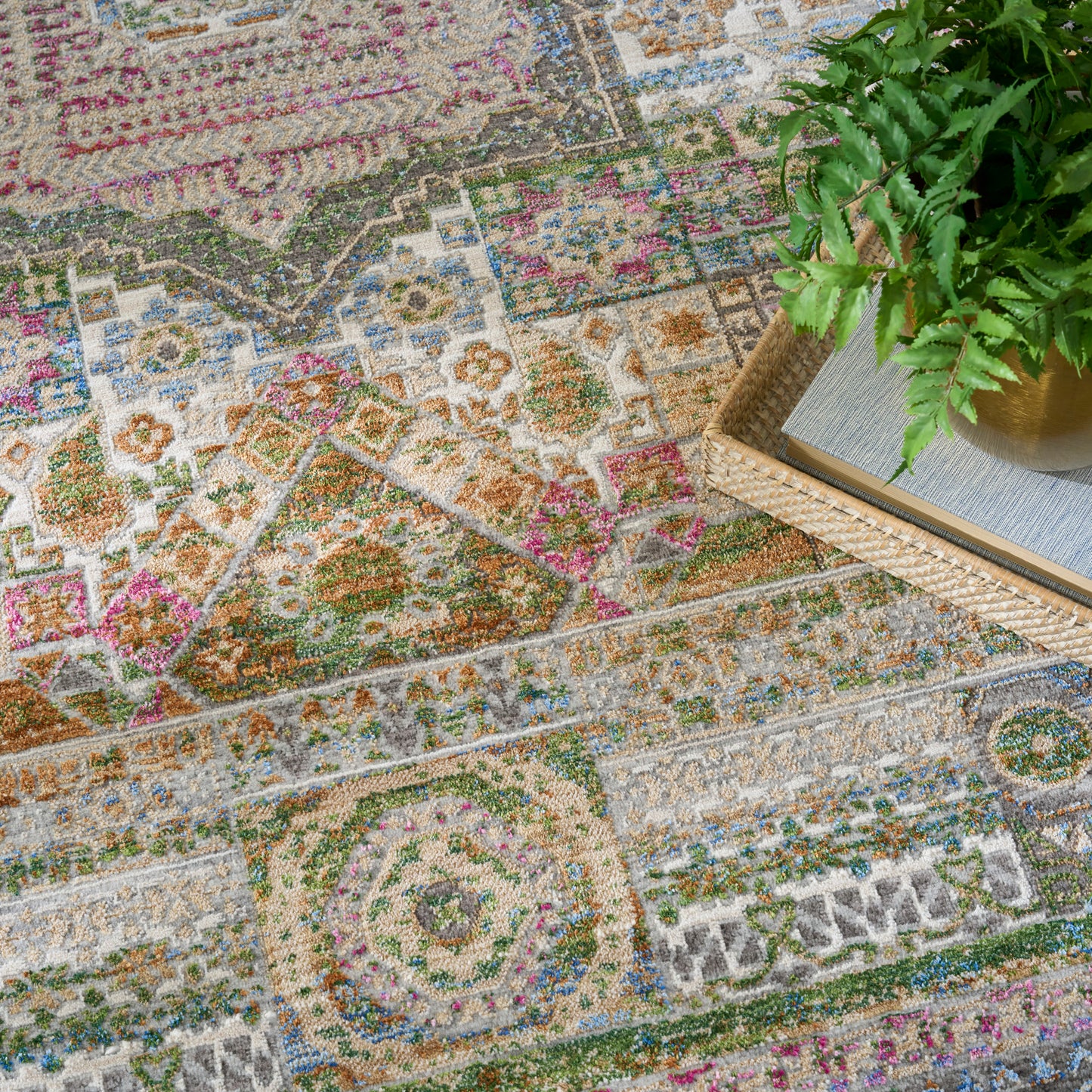 Nourison Home Vintage Harmony Vhh02 Area Rugs Collection