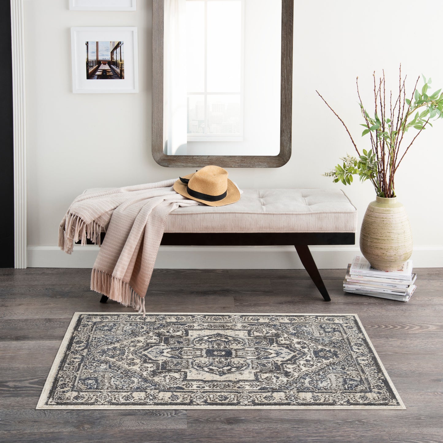 Nourison Home Quarry Qua18 Area Rugs Collection