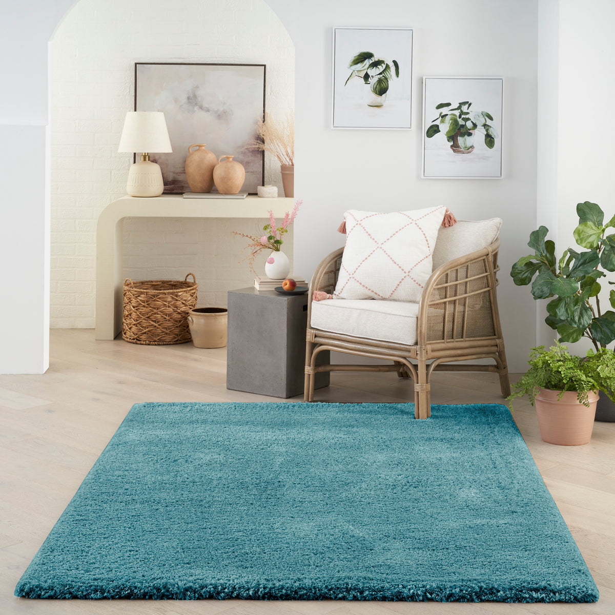 Nourison Home Dreamy Shag Drs05 Area Rugs Collection