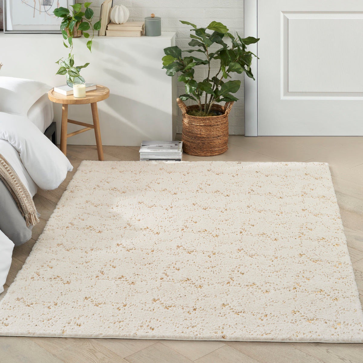 Nourison Home Cozy Shimmer Csh01 Area Rugs Collection
