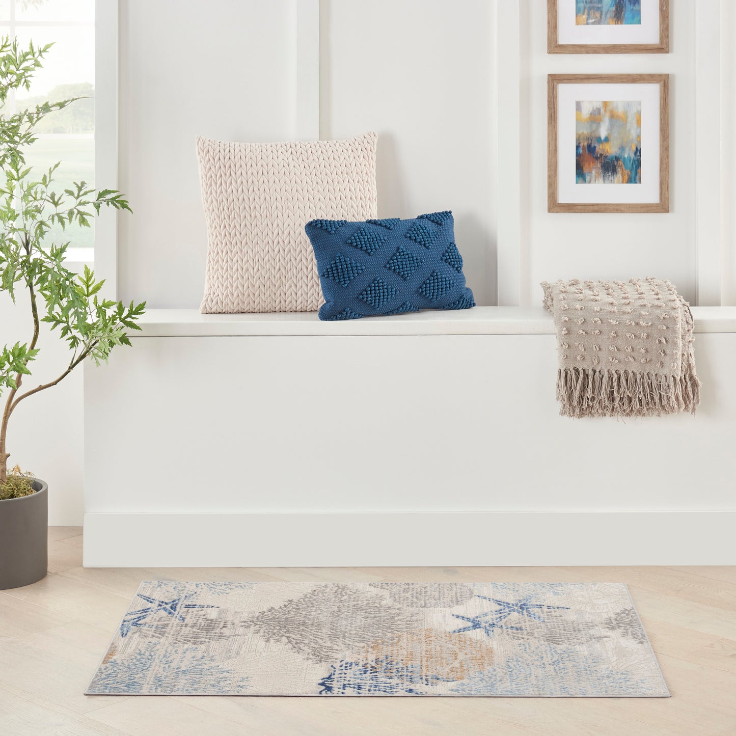 Nourison Home Seaside Sds04 Area Rugs Collection