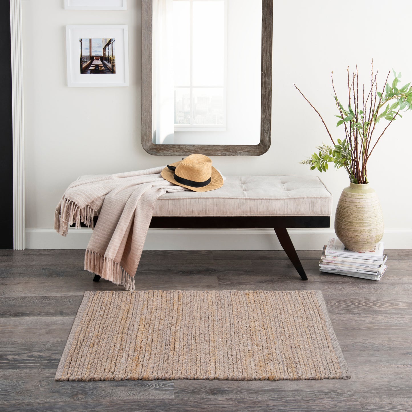 Nourison Home Natural Jute Njt01 Area Rugs Collection