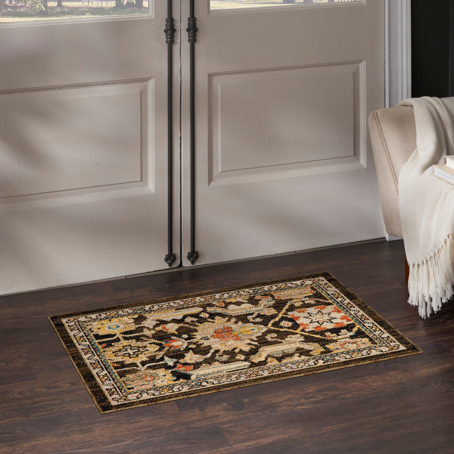 Nourison Home Antique Bloom Anb02 Area Rugs Collection
