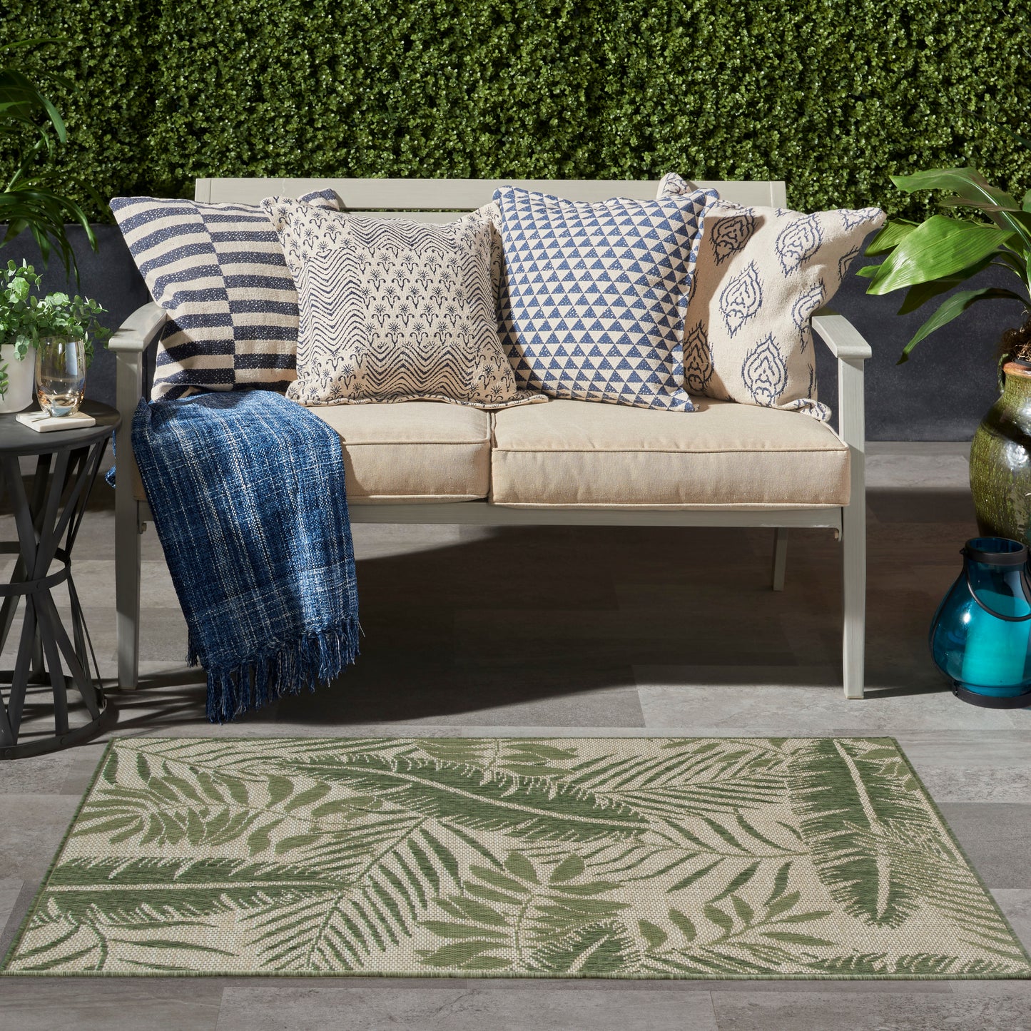 Nourison Home Garden Oasis Goa02 Area Rugs Collection