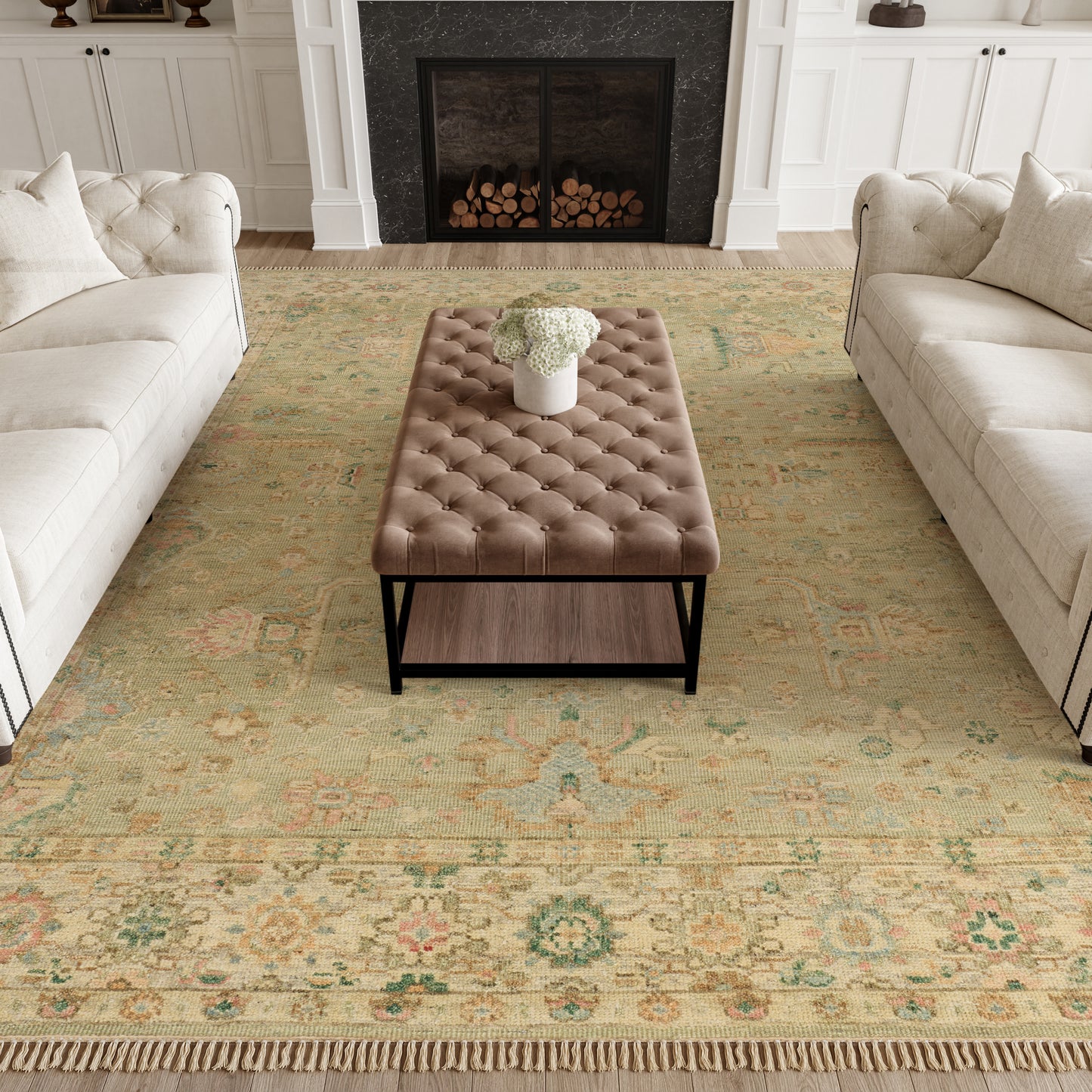 Nourison Home Heritage Vine Htv07 Area Rugs Collection
