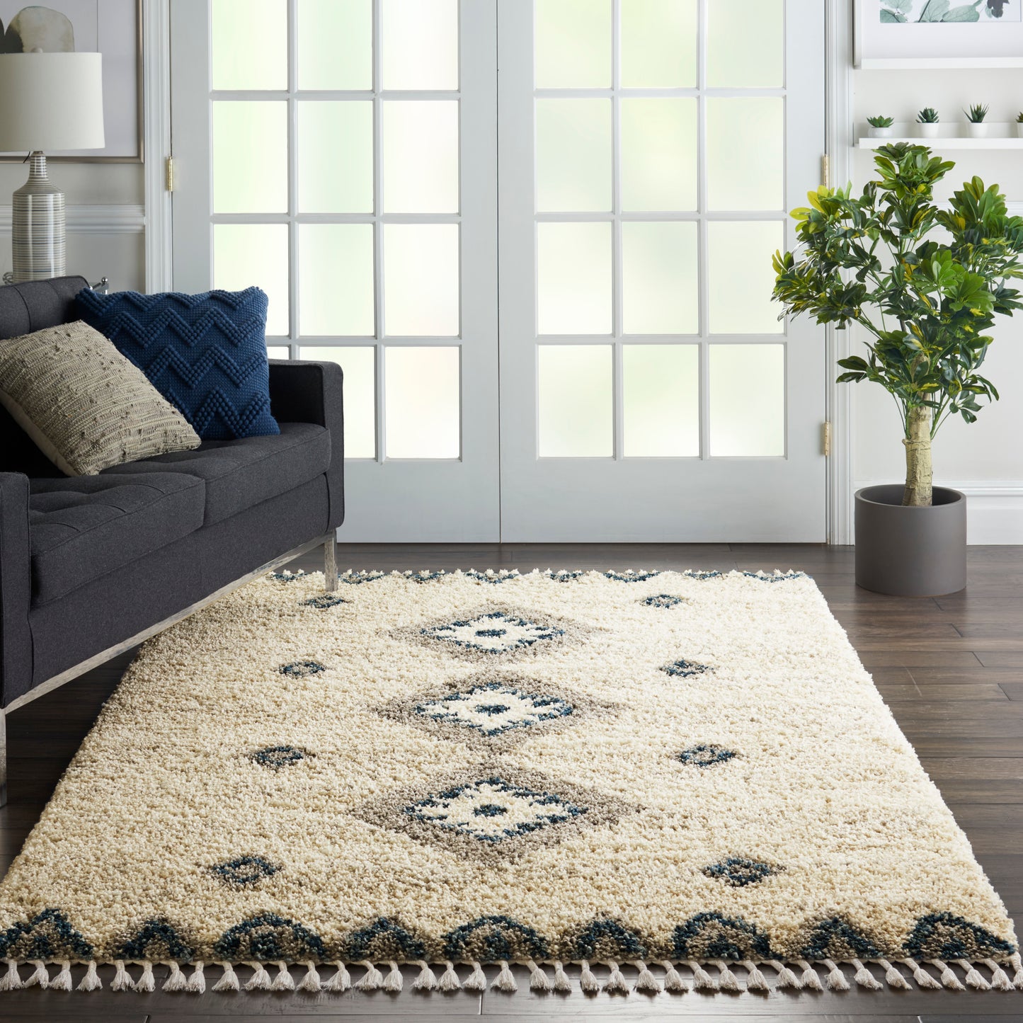 Nourison Home Oslo Shag Osl03 Area Rugs Collection