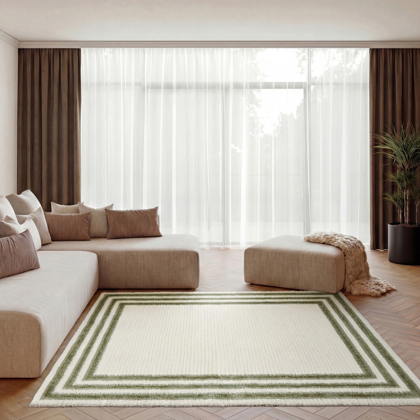 Nourison Home Pacific Shag Pcs03 Area Rugs Collection